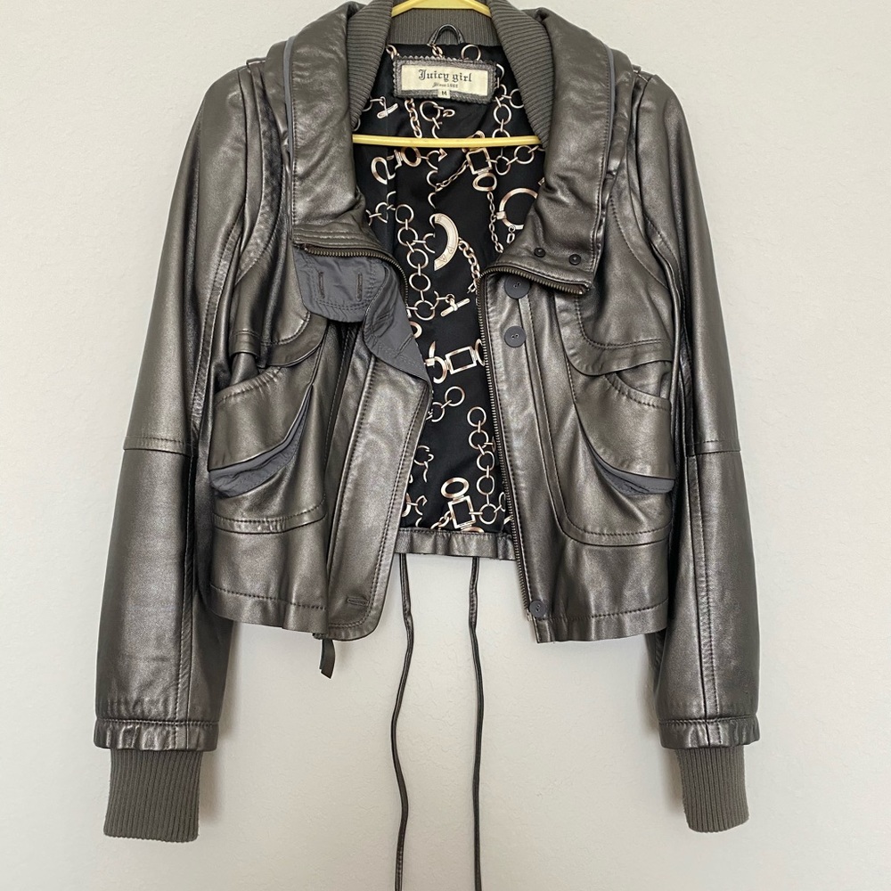 Leather jacket
